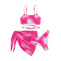 Tie Dyed Split Bikini
