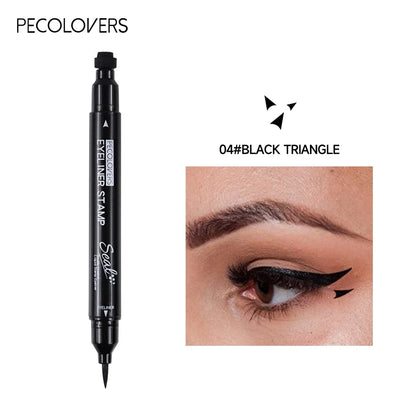 Double Eyeliner mit Formen