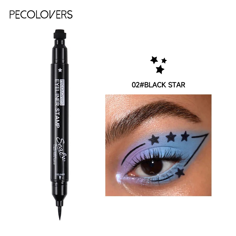 Double Eyeliner mit Formen