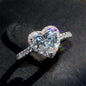 Funkelnder Herz Ring