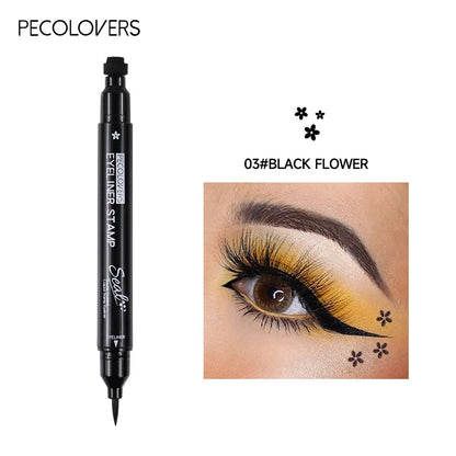 Double Eyeliner mit Formen