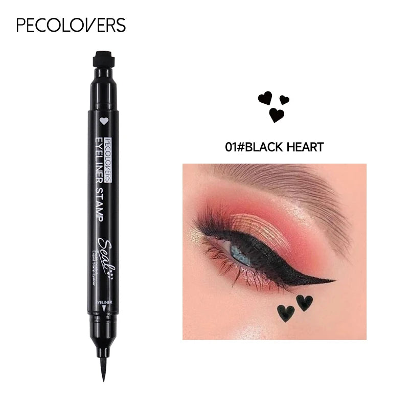 Double Eyeliner mit Formen
