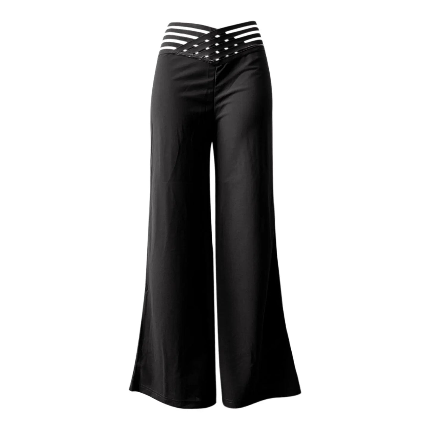Striped Flared Pants