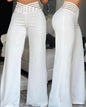 Striped Flared Pants
