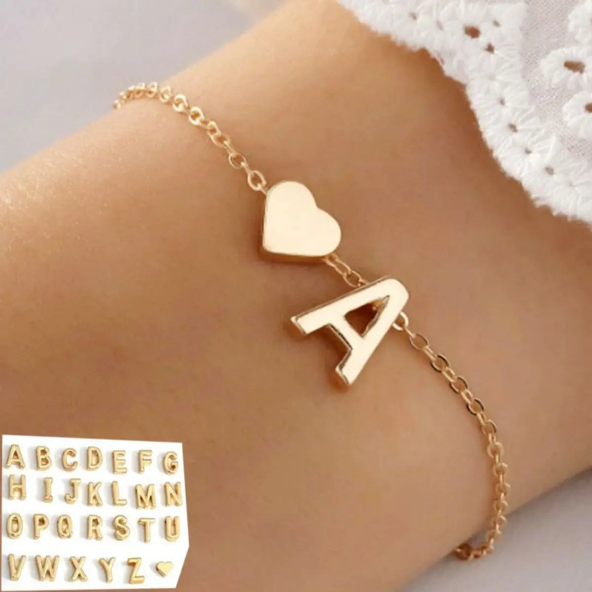 Buchstaben Armband