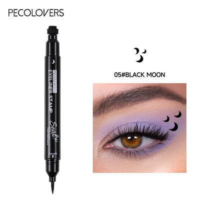 Double Eyeliner mit Formen