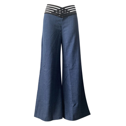 Striped Flared Pants