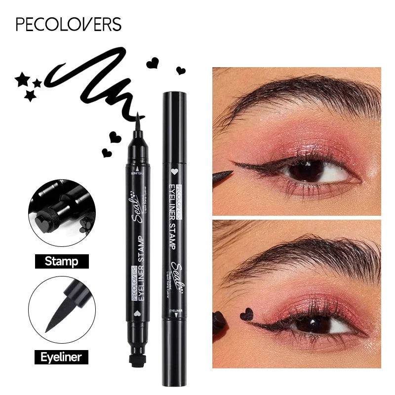 Double Eyeliner mit Formen