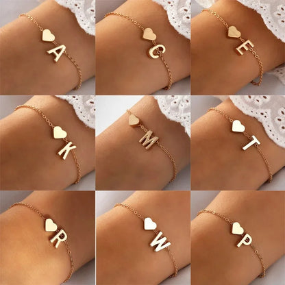 Buchstaben Armband