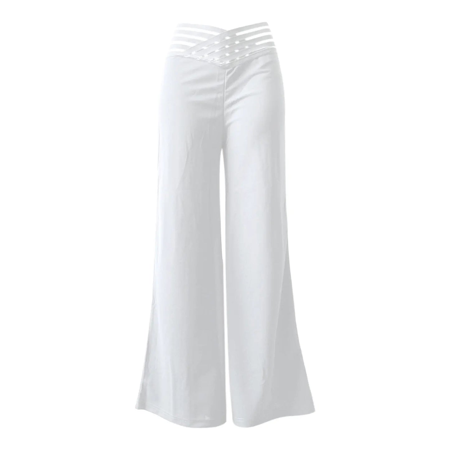 Striped Flared Pants